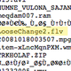 Screenshot of the log containing the files on Osama bin Laden’s computer, including what appears to be the film Loose Change, a September 11th conspiracy movie